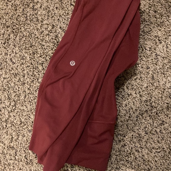 Lululemon base pace high rise running tight 28” brushed nullchanging - Picture 5 of 6